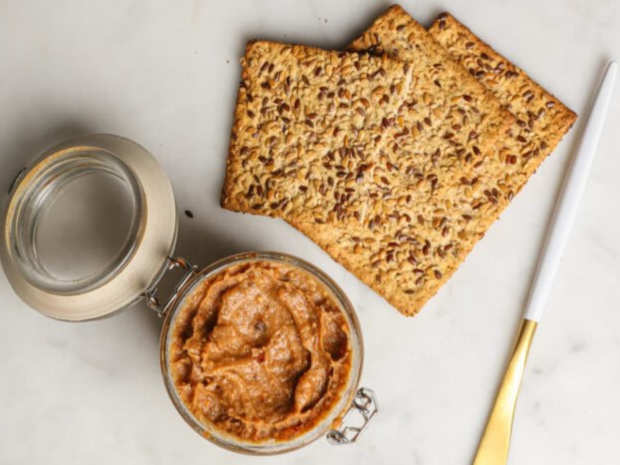 Easy Vegan date walnut spread