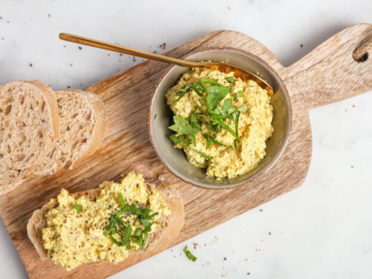 Easy Vegan egg salad