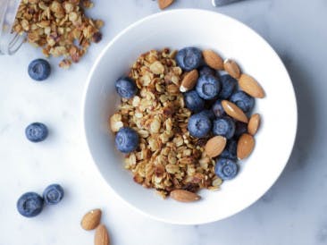 Granola with nuts
