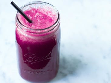 Beetroot juice with watermelon