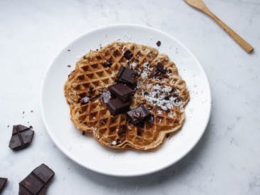 Healthy chocolate wafer