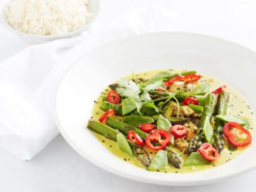 Fast coconut curry