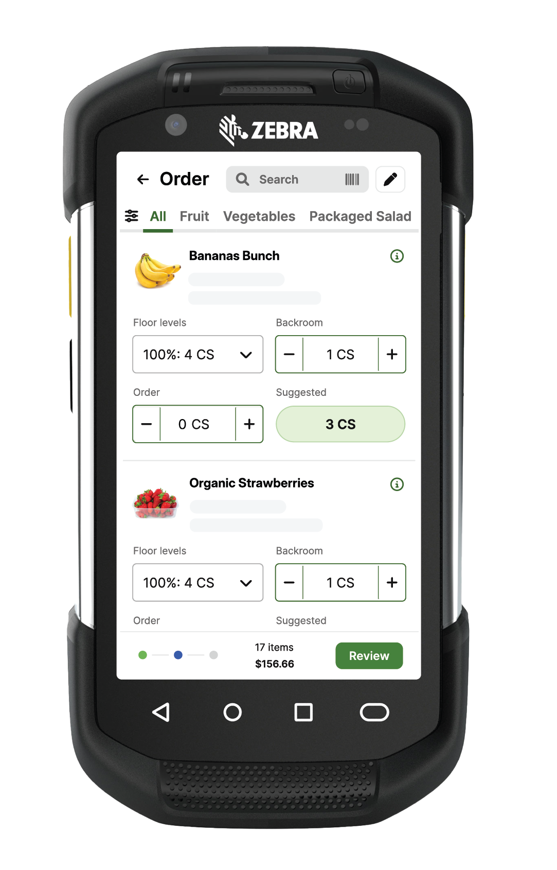 Store Ordering device